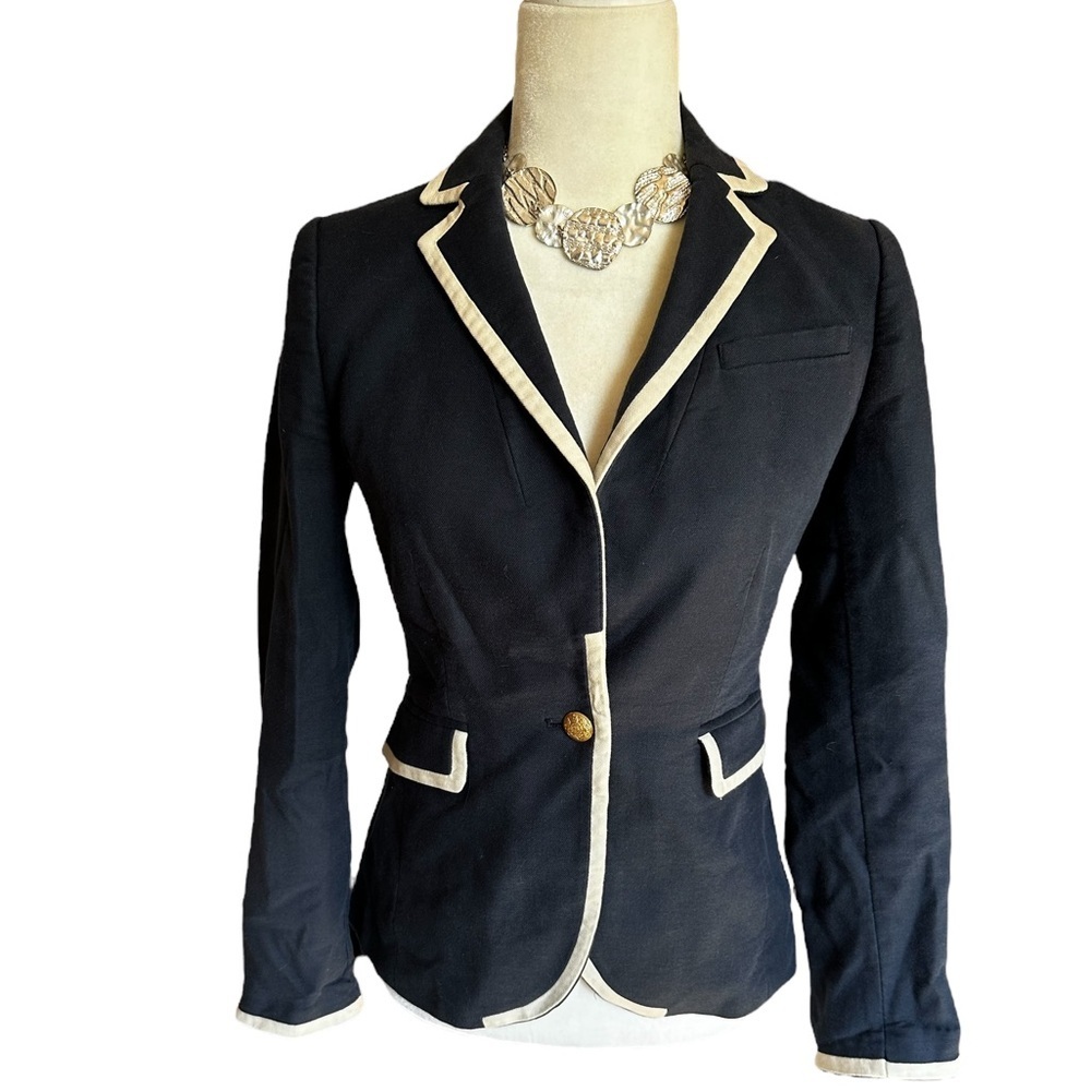 Banana Republic Nautical Style Blazer Jacket - Picture 3 of 11